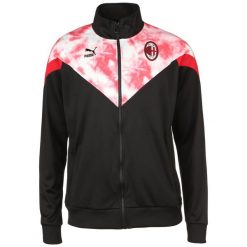 Kurtka dresowa Puma Acm Iconic Mcs Mesh Track. Czarne kurtki męskie Puma, l, bez wzorów, z dresówki, sportowe, bez kaptura. W wyprzedaży za 281.45 zł.