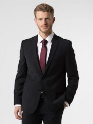 Finshley & Harding marynarka od garnituru modułowego Mężczyźni Modern Fit czarny, 58. Czarne garnitury męskie Finshley & Harding, m, bez wzorów, bez kołnierzyka, bez ramiączek. Za 999.95 zł.