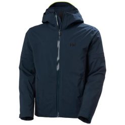 Kurtka narciarska Helly Hansen Courchevel. Niebieskie kurtki sportowe męskie Helly Hansen, na zimę, m, bez wzorów, bez kaptura, narciarskie. Za 1,640.00 zł.