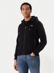 KARL LAGERFELD Bluza 705005 562900 Czarny Regular Fit. Czarne bluzy męskie KARL LAGERFELD, m, bez wzorów, z bawełny, bez ramiączek, bez kaptura. Za 664.99 zł.