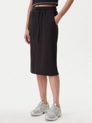 Puma Spódnica midi Her 685059 Czarny Regular Fit. Czarne spódnice damskie Puma, s, bez wzorów, z bawełny, midi. Za 129.99 zł.