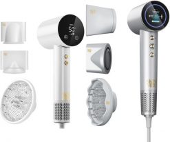 Suszarka SkinVibe SkinVibe Libra AirLoom (SV-002WH) + SkinVibe Aurea Family X Plasma (SV-001SL). Suszarki do włosów SkinVibe. Za 1,299.00 zł.