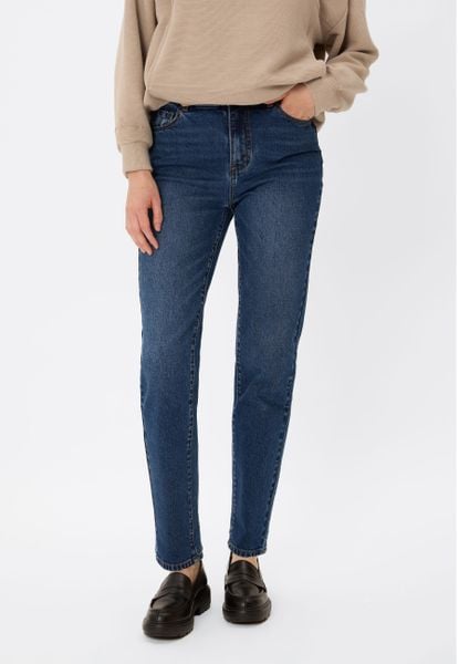 Jeansy damskie, Straight Leg, D-GOYA 3. Niebieskie jeansy damskie Volcano, bez wzorów, z jeansu. Za 169.99 zł.