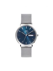 Daniel Wellington Zegarek Classic Day Display 40 DW00100833 Srebrny. Szare, analogowe zegarki męskie Daniel Wellington, bez wzorów, srebrne. Za 829.99 zł.