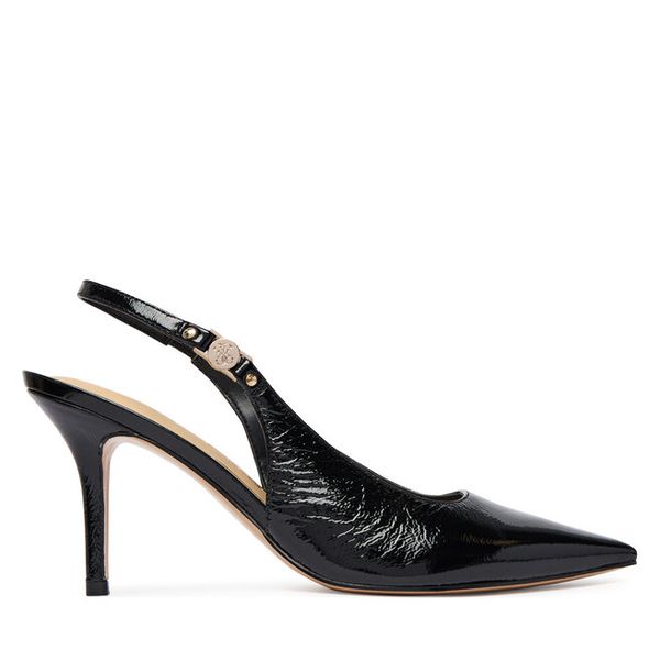 Szpilki Guess. Czarne szpilki damskie Guess, z aplikacjami, bez obcasa, na szpilce, bez zapięcia. Za 570.99 zł.