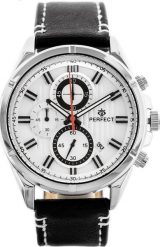 Zegarek Perfect ZEGAREK MĘSKI PERFECT CH03L - CHRONOGRAF (zp352a). Zegarki męskie Perfect, bez wzorów. Za 126.32 zł.