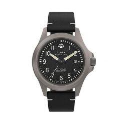 Zegarek Timex. Czarne zegarki męskie Timex, bez wzorów. Za 1,599.00 zł.