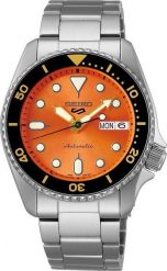 Zegarek Seiko Zegarek męski Seiko SRPK35K1 srebrny. Szare zegarki męskie Seiko, bez wzorów, srebrne. Za 1,231.99 zł.