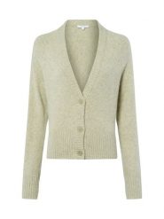 Opus kardigan z zawartością alpaki - Dassi Kobiety Sztuczne włókno zielony, 40. Zielone kardigany damskie Opus, bez wzorów, z dzianiny, bez kołnierzyka. Za 449.95 zł.