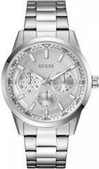Zegarek męski Guess GW0963G1 srebrny. Szare zegarki męskie Guess, z aplikacjami, srebrne. Za 719.00 zł.