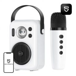 Głośnik bezprzewodowy Soundpeats Hi-sing z mikrofonem (biały). Białe głośniki przenośne SoundPeats. Za 125.00 zł.