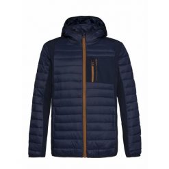 Kurtka puchowa Protest Letton. Niebieskie kurtki sportowe męskie Protest, na zimę, m, bez wzorów, z puchu, bez kaptura, narciarskie. Za 406.85 zł.