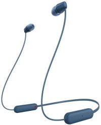Sony WIC100 niebieski. Niebieskie słuchawki bezprzewodowe SONY. Za 179.00 zł.