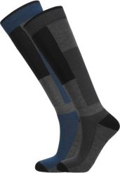 Skarpetki Whistler Corsicana (x2). Szare skarpetki damskie Whistler, bez wzorów, z elastanu. Za 66.99 zł.