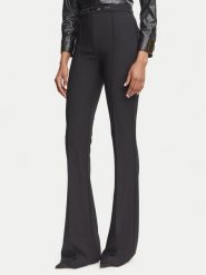 Elisabetta Franchi Spodnie materiałowe PA-197-66E2-V290 Czarny Flared Leg. Czarne spodnie materiałowe damskie Elisabetta Franchi, bez wzorów, z materiału. Za 1,239.00 zł.