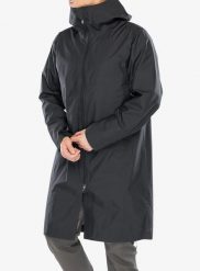 Płaszcz przeciwdeszczowy Houdini One Parka II. Czarne parki męskie Houdini, l, bez wzorów, z hardshellu, bez kołnierzyka, bez kaptura. Za 1,220.99 zł.