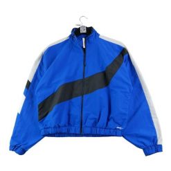 Second life - Kurtka dresowa dla kobiet niebieska - Jak nowy. Niebieskie kurtki sportowe damskie Reebok, bez wzorów, z dresówki, bez ramiączek, bez kaptura. Za 135.32 zł.