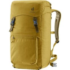 Plecak turystyczny deuter Walker. Zielone plecaki męskie Deuter, bez wzorów, z materiału. Za 369.99 zł.
