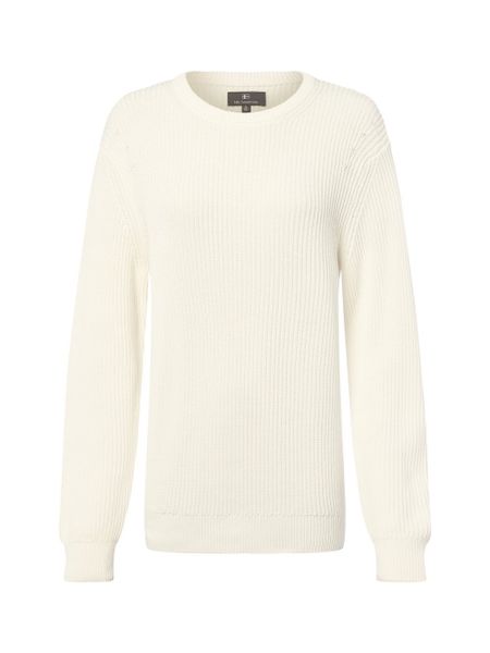 Nils Sundström Męski sweter z dzianiny Mężczyźni Bawełna biały wypukły wzór tkaniny, M. Białe swetry męskie Nils Sundström, m, bez wzorów, z bawełny, eleganckie, bez kołnierzyka, bez ramiączek. Za 249.95 zł.