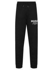 HUGO Spodnie dresowe Nevez 50510734 Czarny Loose Fit. Czarne spodnie sportowe męskie Hugo, l, bez wzorów, z bawełny. Za 499.99 zł.