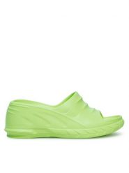 Jenny Fairy Klapki WFA2731-1B Zielony. Zielone klapki damskie Jenny Fairy, bez wzorów, z syntetyku, bez obcasa, bez zapięcia. Za 69.99 zł.