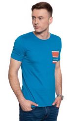 MĘSKI T-SHIRT MUSTANG ALEX C PRINT CP 1009525 5320. T-shirty męskie Mustang, m, bez wzorów, bez kołnierzyka, bez ramiączek. W wyprzedaży za 39.99 zł.