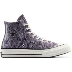Buty sportowe Converse Chuck 70. Fioletowe obuwie sportowe damskie Converse, bez wzorów, z syntetyku, bez zapięcia. Za 443.99 zł.