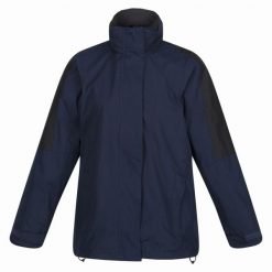 Kurtka Wodoodporna Damska 3 W 1. Czarne kurtki sportowe damskie Regatta, xl, bez wzorów, bez ramiączek, bez kaptura, trekkingowe. Za 311.99 zł.