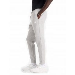 Spodnie dresowe męskie NEW BALANCE bawełna ciepłe. Szare spodnie sportowe męskie New Balance, m, bez wzorów, z bawełny. Za 239.00 zł.