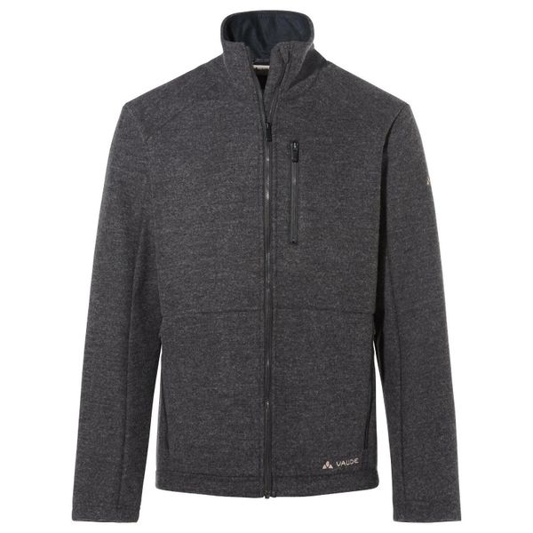 Kurtka VAUDE Tinshan IV. Czarne kurtki męskie Vaude, na zimę, m, bez wzorów, z materiału, eleganckie, bez kaptura. Za 828.85 zł.