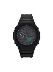 G-Shock Zegarek GA-B2100BEG-1AER Czarny. Czarne zegarki męskie G-Shock, bez wzorów, z syntetyku. Za 699.99 zł.