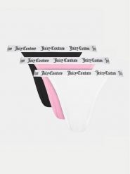Juicy Couture Komplet 3 par fig brazylijskich JCLBR223520 Kolorowy. Majtki damskie Juicy Couture, z bawełny. Za 149.99 zł.