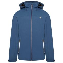 Kurtka Przeciwdeszczowa Męska Switch Out. Niebieskie kurtki męskie Dare 2B, m, bez wzorów, sportowe, bez kaptura. Za 138.99 zł.
