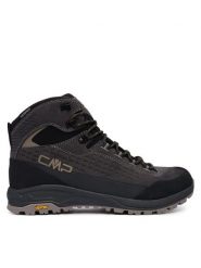 CMP Trekkingi Vertyx Mid 3Q17287 Brązowy. Brązowe trekkingi męskie CMP, ze skóry, bez zapięcia. Za 689.99 zł.