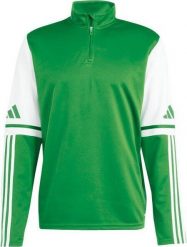 Bluza męska adidas Squadra 25 Training Top zielono-biała JP3161 XL. Białe bluzy męskie Adidas, m, bez wzorów, bez ramiączek, bez kaptura. Za 301.05 zł.