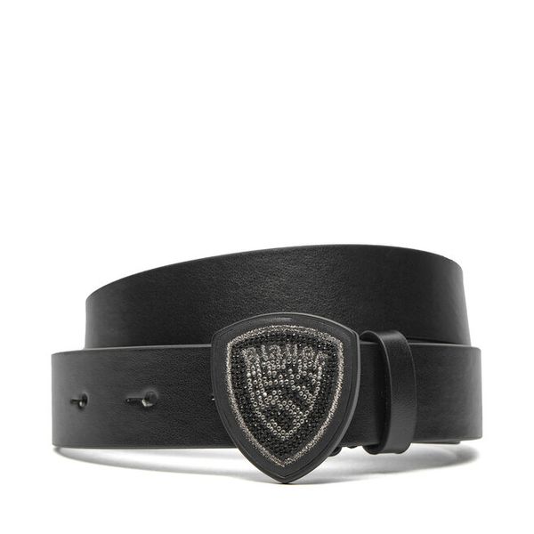 Pasek Damski Blauer. Czarne paski damskie Blauer, bez wzorów. Za 159.99 zł.