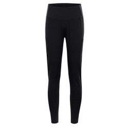 Legginsy damskie sportowe Alpine Pro Marda 2. Czarne legginsy sportowe damskie Alpine Pro, xs, bez wzorów, z elastanu, do biegania. Za 329.00 zł.