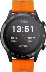 Smartwatch Sekonda 1911 Pomarańczowy. Brązowe zegarki smartwatch Sekonda, bez wzorów. Za 468.00 zł.