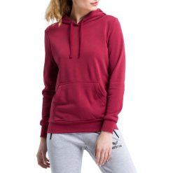 Damska bluza z kapturem Erima Basic. Czerwone bluzy damskie Erima, xs, bez wzorów, z bawełny, sportowe, bez ramiączek, z kapturem. W wyprzedaży za 142.00 zł.