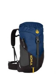 Plecak z siatką dystansową Kohla Active 22L - navy peony/lemon curry/caviar. Niebieskie plecaki męskie KOHLA, bez wzorów, z nylonu. Za 345.39 zł.