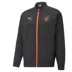 Kurtka męska Puma NEYMAR JR DIAMOND. Czarne kurtki sportowe męskie Puma, m, bez wzorów, bez kaptura, do piłki nożnej. Za 321.99 zł.