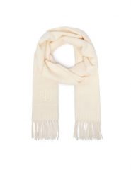 LAUREN RALPH LAUREN Szalik 454927208001 Kremowy. Białe rękawiczki damskie Lauren Ralph Lauren, bez wzorów, z wełny. Za 689.99 zł.