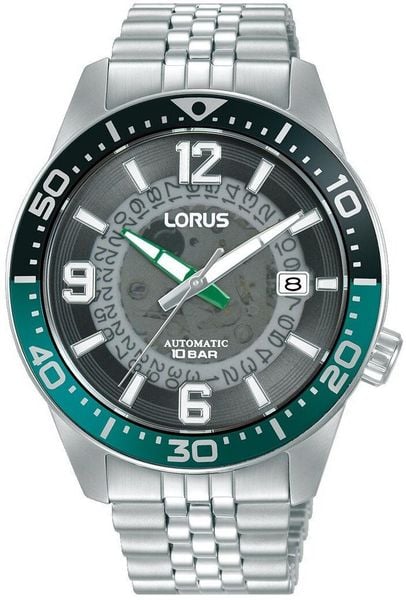 Zegarek Lorus Zegarek męski Lorus RU419AX9 srebrny. Szare zegarki męskie Lorus, bez wzorów, srebrne. Za 639.00 zł.