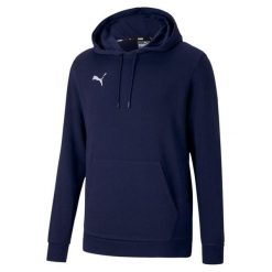 Bluza treningowa męska Puma teamGOAL 23 Causals Hoody. Niebieskie bluzy męskie Puma, m, bez wzorów, sportowe, bez ramiączek, bez kaptura. Za 129.00 zł.