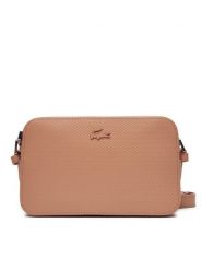 Lacoste Torebka NF3879KL Brązowy. Brązowe listonoszki damskie Lacoste, bez wzorów, ze skóry, bez dodatków. Za 659.99 zł.