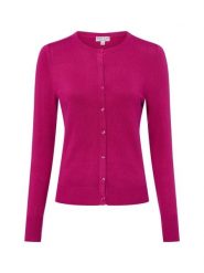 Marie Lund Kardigan damski Kobiety wyrazisty róż jednolity, XXL. Czerwone kardigany damskie Marie Lund, xxl, bez wzorów, z syntetyku, bez kołnierzyka. Za 199.95 zł.