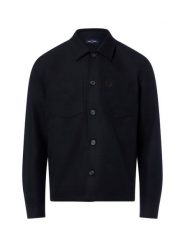 Fred Perry koszula typu overshirt Mężczyźni Regular Fit Bawełna czarny, XXL. Czarne koszule męskie Fred Perry, m, bez wzorów, z bawełny, bez kołnierzyka, bez ramiączek. Za 999.95 zł.