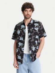 Quiksilver Koszula Apero Classic Ss EQYWT04605 Czarny. Czarne koszule męskie Quiksilver, l, bez wzorów, z bawełny, bez kołnierzyka, bez ramiączek. Za 119.99 zł.