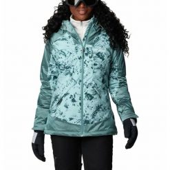 Kurtka Narciarska Zimowa Damska Columbia Sweet Shredder II Insulated Jacket. Niebieskie kurtki sportowe damskie Columbia, na zimę, xl, bez wzorów, z nylonu, bez ramiączek, bez kaptura, narciarskie. W wyprzedaży za 619.65 zł.