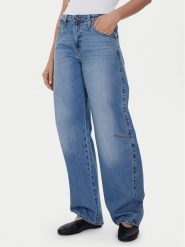 Levi's® Jeansy Dad Barrel 0039A-0002 Niebieski Baggy Fit. Niebieskie jeansy damskie bez wzorów, z bawełny. Za 549.99 zł.